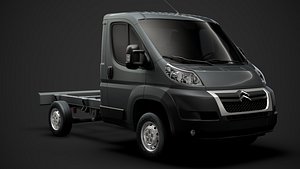 3D citroen jumper relay chassis