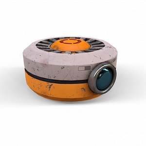 Sci-fi Robot Head V3