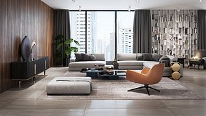 Apartment Scene for Cinema 4D and Corona Renderer
