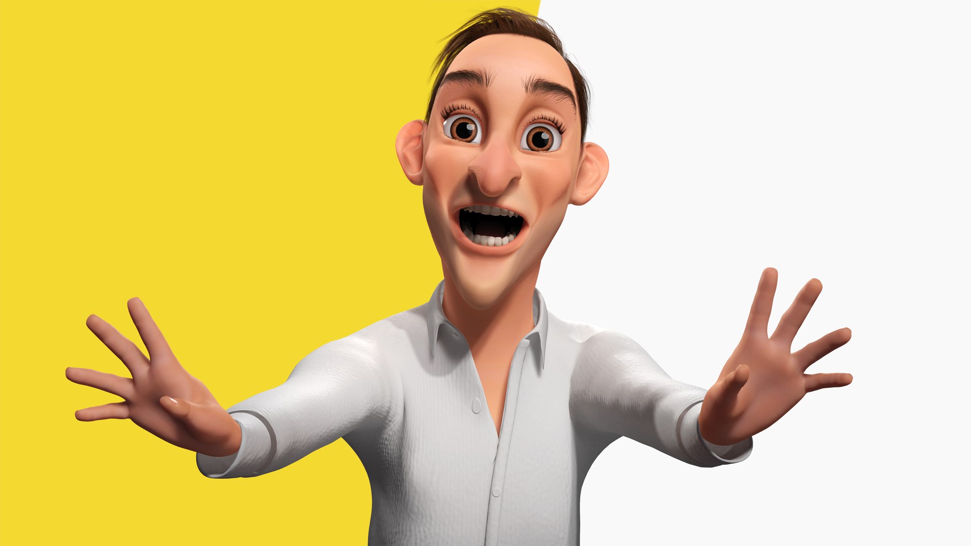 Quirky and Cheerful Rigged Toon 3D Smiling Man 3D model https://p.turbosquid.com/ts-thumb/4R/EraHXn/k1/2/png/1743203290/1920x1080/fit_q87/58be38974e124d2f1adc6207b5424cd1203d3349/2.jpg