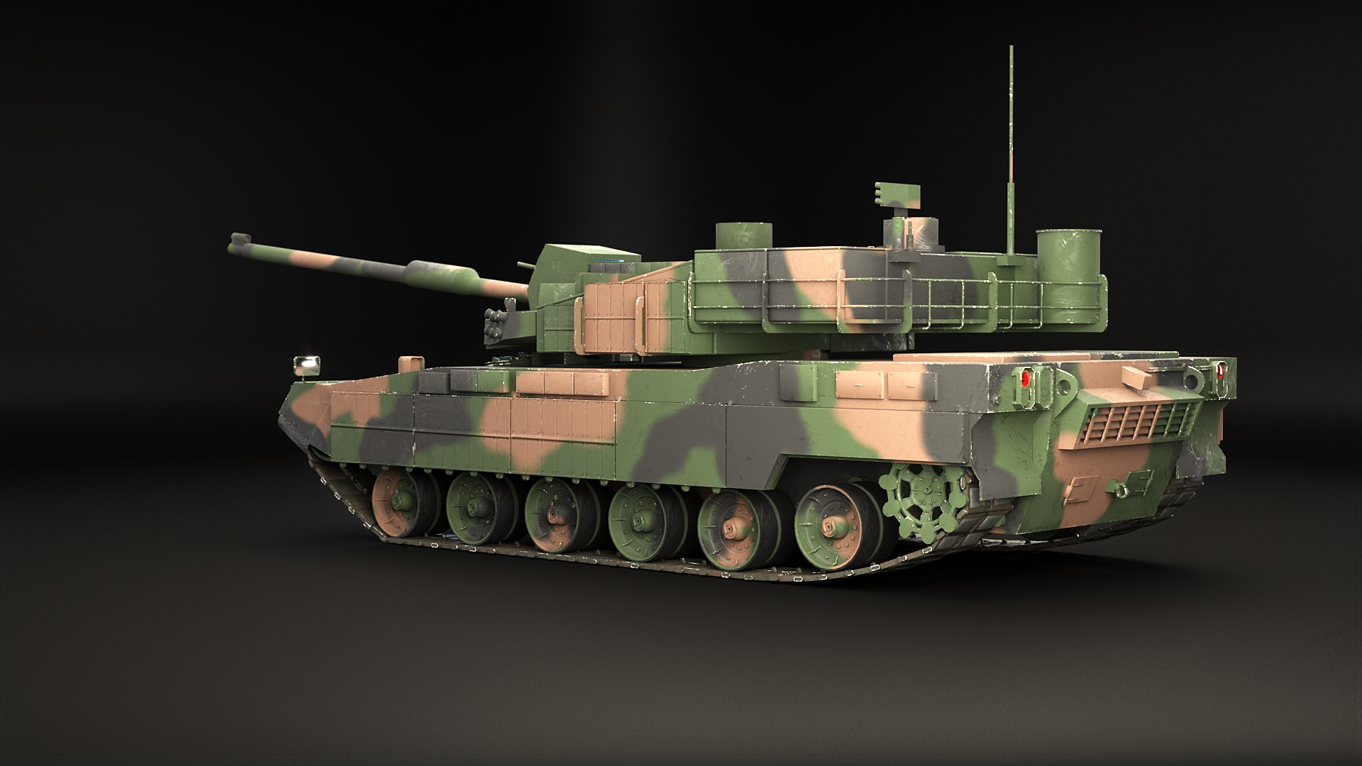 3D model K2 Black Panther Main Battle Tank https://p.turbosquid.com/ts-thumb/4R/FOdCxs/Id/k2pol_0002/png/1728822316/1920x1080/fit_q87/acdd89387ed880fc80032bfc4423f2e1213b289e/k2pol_0002.jpg