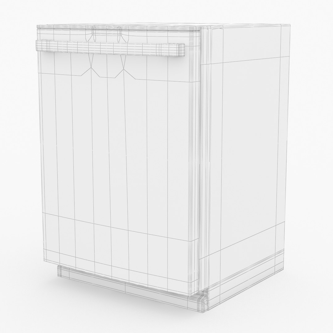 GE Profile Dishwasher PDT715SYNFS 3D TurboSquid 2088869