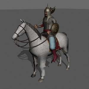 3ds max horseman mughal