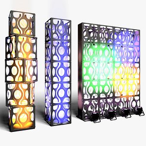 Stage Decor 16 - Modular Wall Column