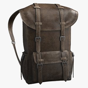 Leather Backpack