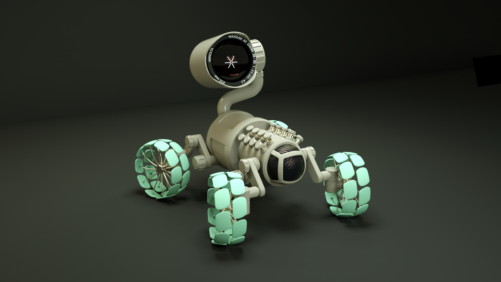 Wheeled rover drone 3D model - TurboSquid 1708793