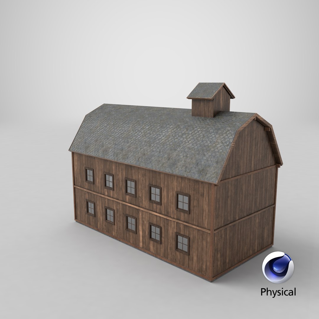 3D Farm Barn - TurboSquid 1382865