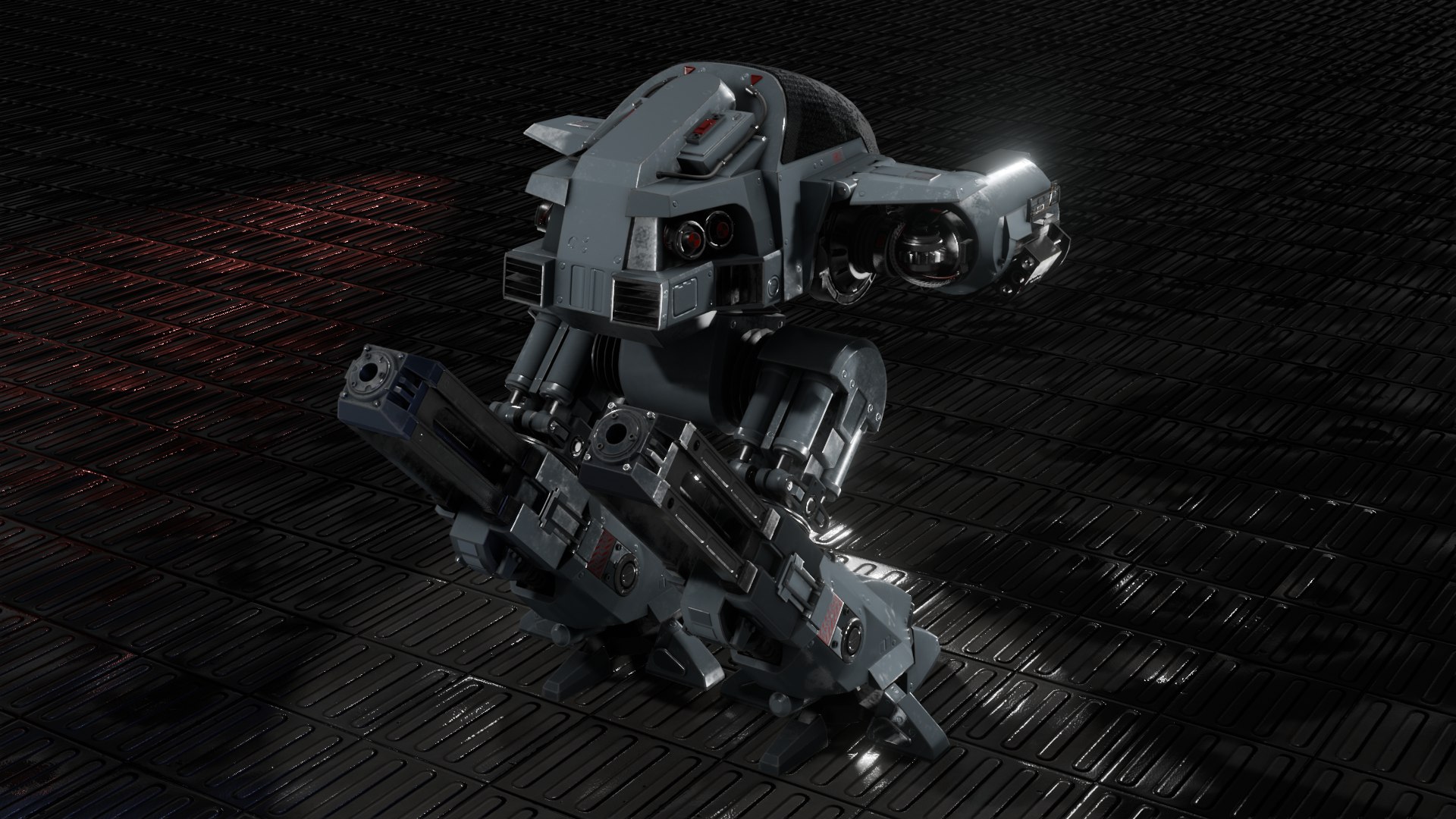 ED209 model https://p.turbosquid.com/ts-thumb/4R/ctYdv9/Sd/7/png/1712460675/1920x1080/fit_q87/a924af4a3ed75302c8118e55a714fae08142f5a3/7.jpg