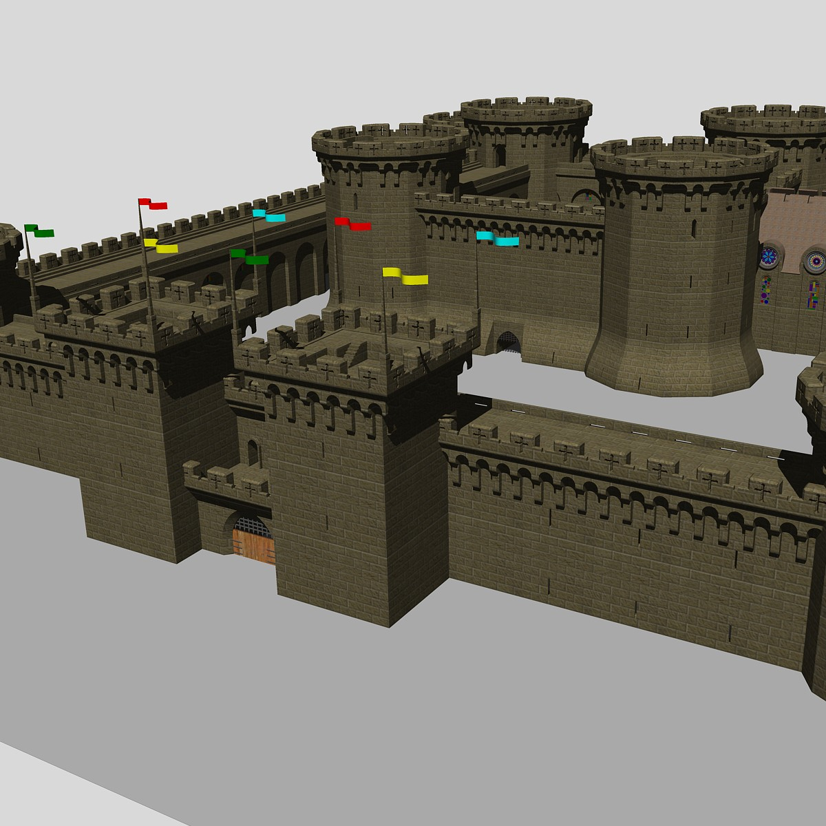 solid castle 5 dwg free