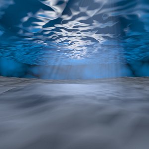 sea water 3D model