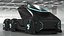 Fantastic Hi-Tech Truck Black Rigged