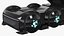 Fantastic Hi-Tech Truck Black Rigged