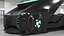 Fantastic Hi-Tech Truck Black Rigged