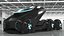 Fantastic Hi-Tech Truck Black Rigged