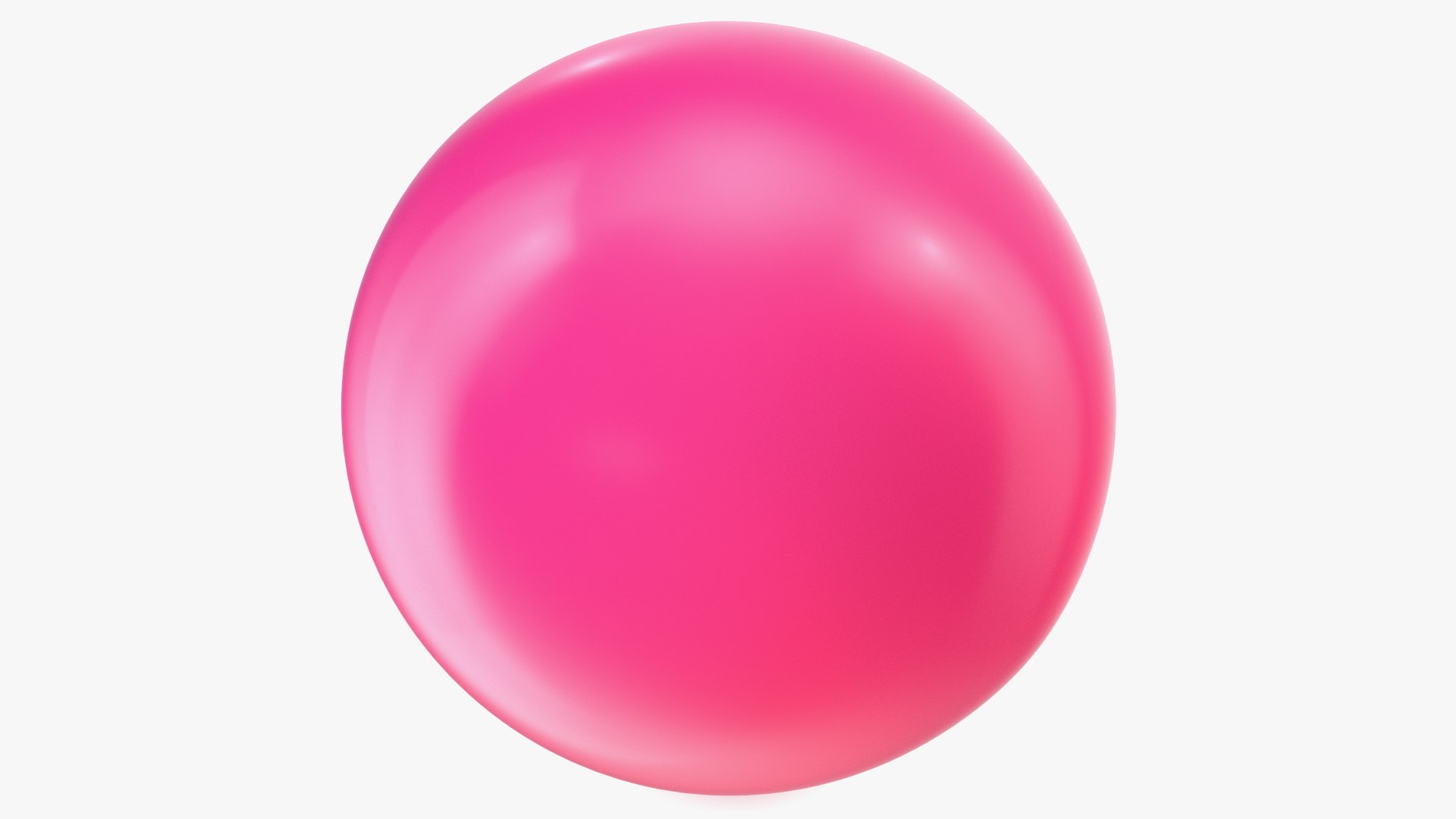 Field Hockey Practice Ball 3D model preview