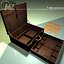 wooden suitcase