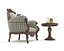 Mesa de centro y sillón de estilo europeo clásico 25