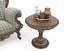 Mesa de centro y sillón de estilo europeo clásico 25
