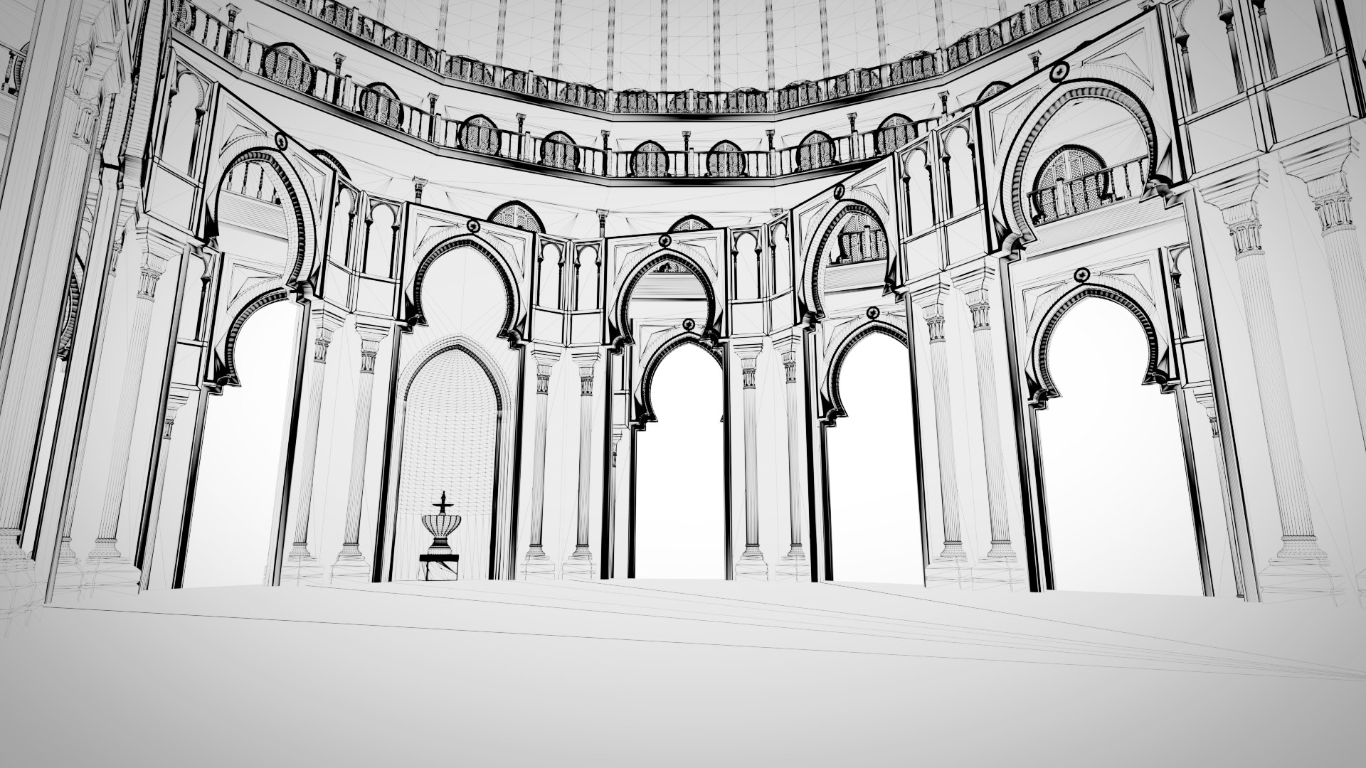 Arabic Islamic Dome 3D https://p.turbosquid.com/ts-thumb/4S/1bYpDP/a9/arabicislamicdomewir04/png/1723743236/1920x1080/fit_q87/dc9bbf705ac4d8670b5a36d56470ccfcffa503f6/arabicislamicdomewir04.jpg