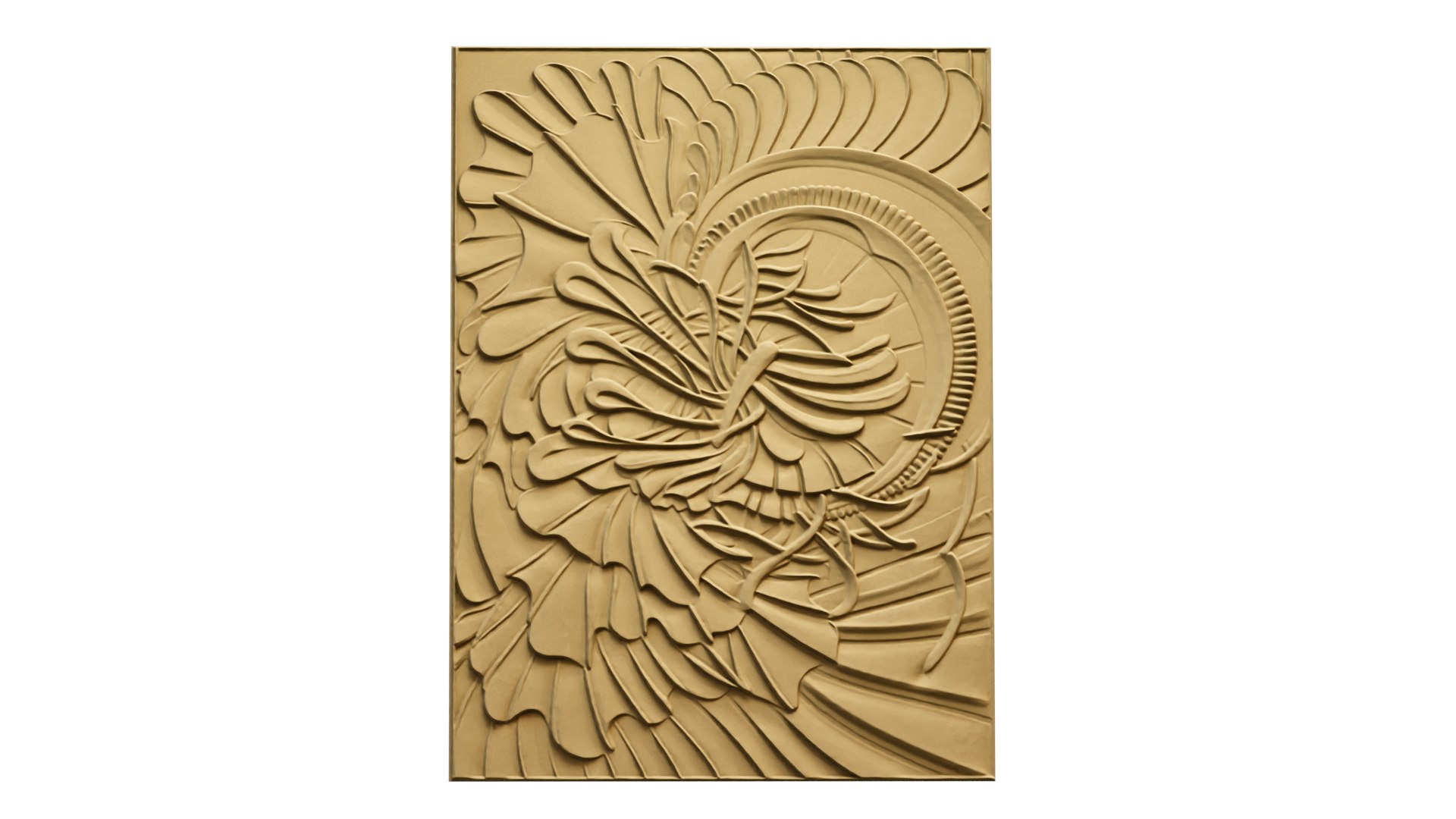 3D Modern Panel Wall Decor Set Relief Stl Mural CNC 291 Model ...