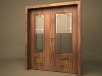 Antic Double Door