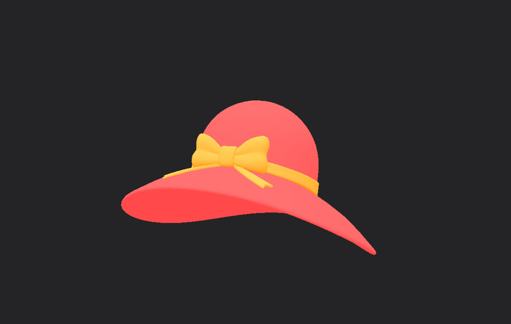 pink sun hat 3D model https://p.turbosquid.com/ts-thumb/4S/9FPd1K/146nVJsr/011/jpg/1599812600/1920x1080/fit_q87/17626c03f6f2f51c14d79d4ed1740fac7b50f2fb/011.jpg