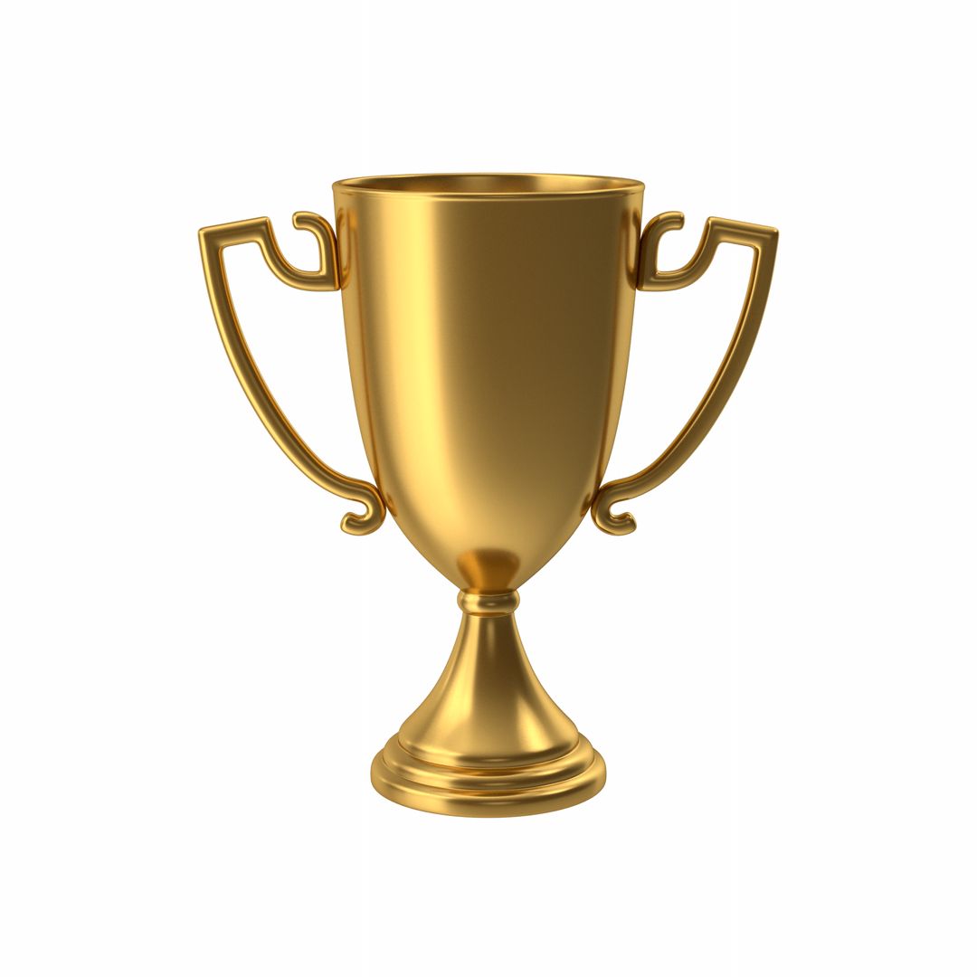 Gold Trophy Cup Awards 3D Model TurboSquid 1933873