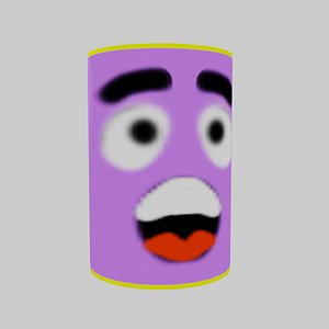 cartoon shape cylinder