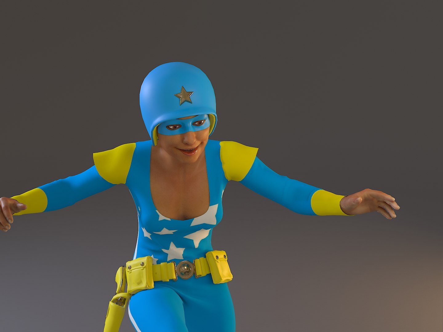 3D Model Female Cosplay Bcc 2130 - TurboSquid 1477165