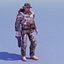 Reino Unido Comando Rigged 3DSMax