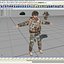 Reino Unido Comando Rigged 3DSMax