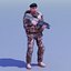 Reino Unido Comando Rigged 3DSMax