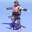 Reino Unido Comando Rigged 3DSMax
