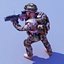 Reino Unido Comando Rigged 3DSMax