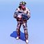 Reino Unido Comando Rigged 3DSMax