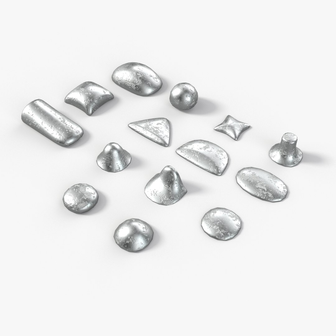 Board Solder Blocks Set 3D Model - TurboSquid 1611318
