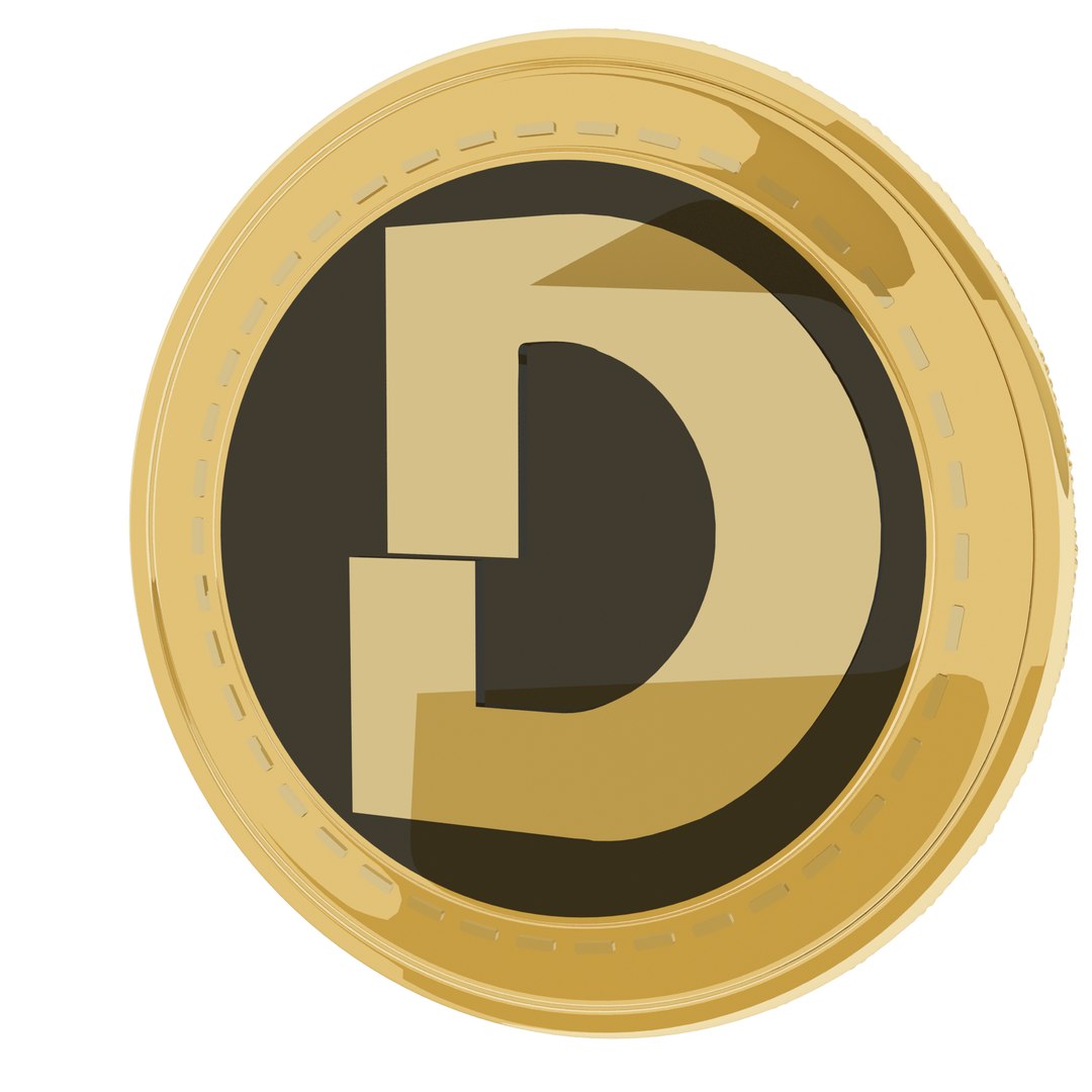 3D Davinci Coin Cryptocurrency Gold Coin model - TurboSquid 1784609