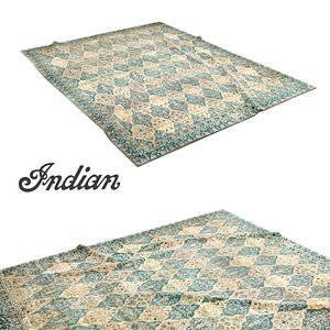 north indian carpet 3d max