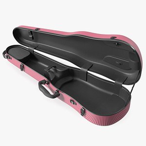 Violin Case Gewa Pure Red Empty 3D model