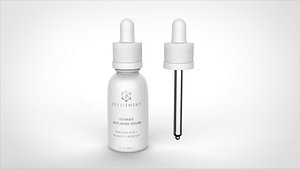 keyelement glass bottle 3D