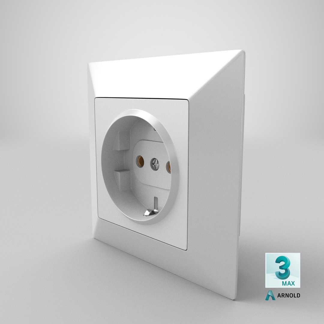 3D Single Wall Socket https://p.turbosquid.com/ts-thumb/4S/aKY6Id/jK/stemcell_max_arnold_render/png/1652198962/1920x1080/fit_q87/5d2d681bfd5d70bea2b46d83310be30b7c788b1f/stemcell_max_arnold_render.jpg
