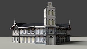 old building model