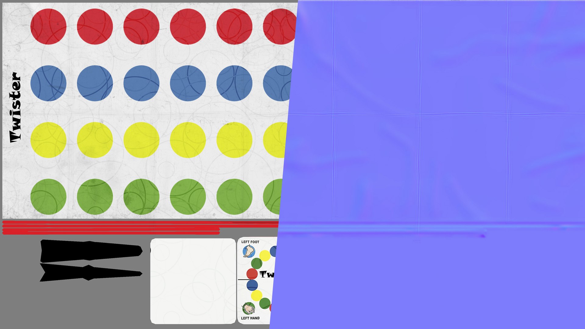 Twister Game Spinner Pin by Innovation Pointe Makerspace | Download free  STL model | Printables.com, image size:1920x1080