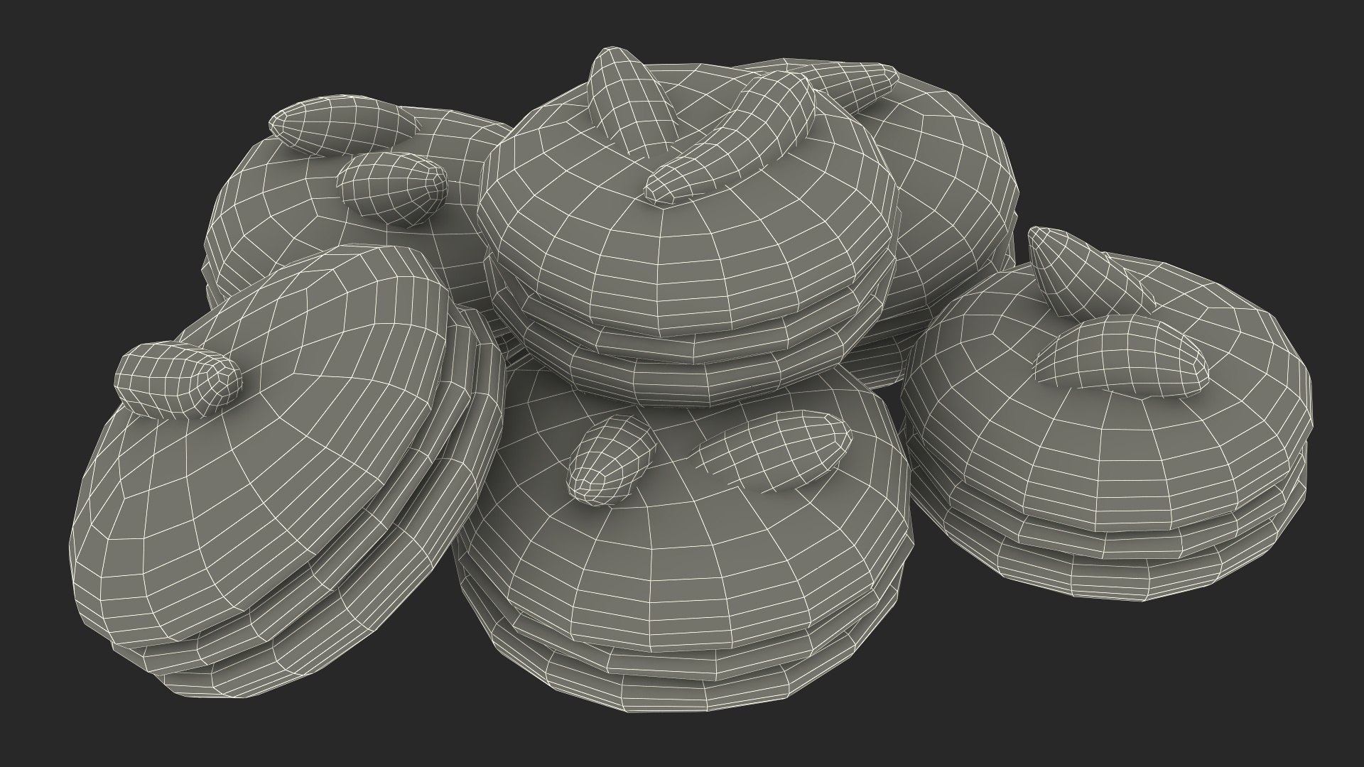 Milk With Cookies Collection Model - TurboSquid 2357101