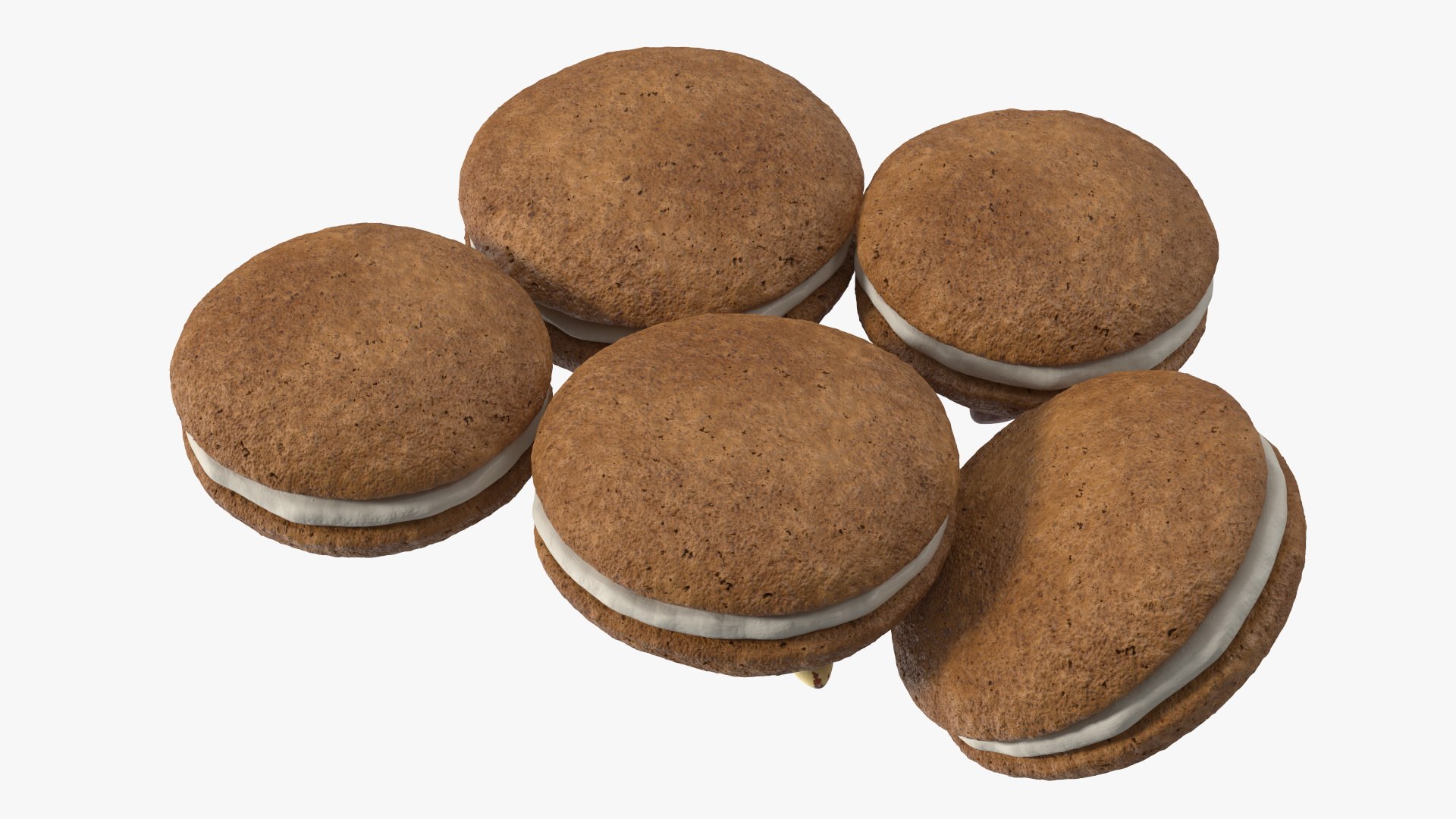 Milk With Cookies Collection Model - TurboSquid 2357101