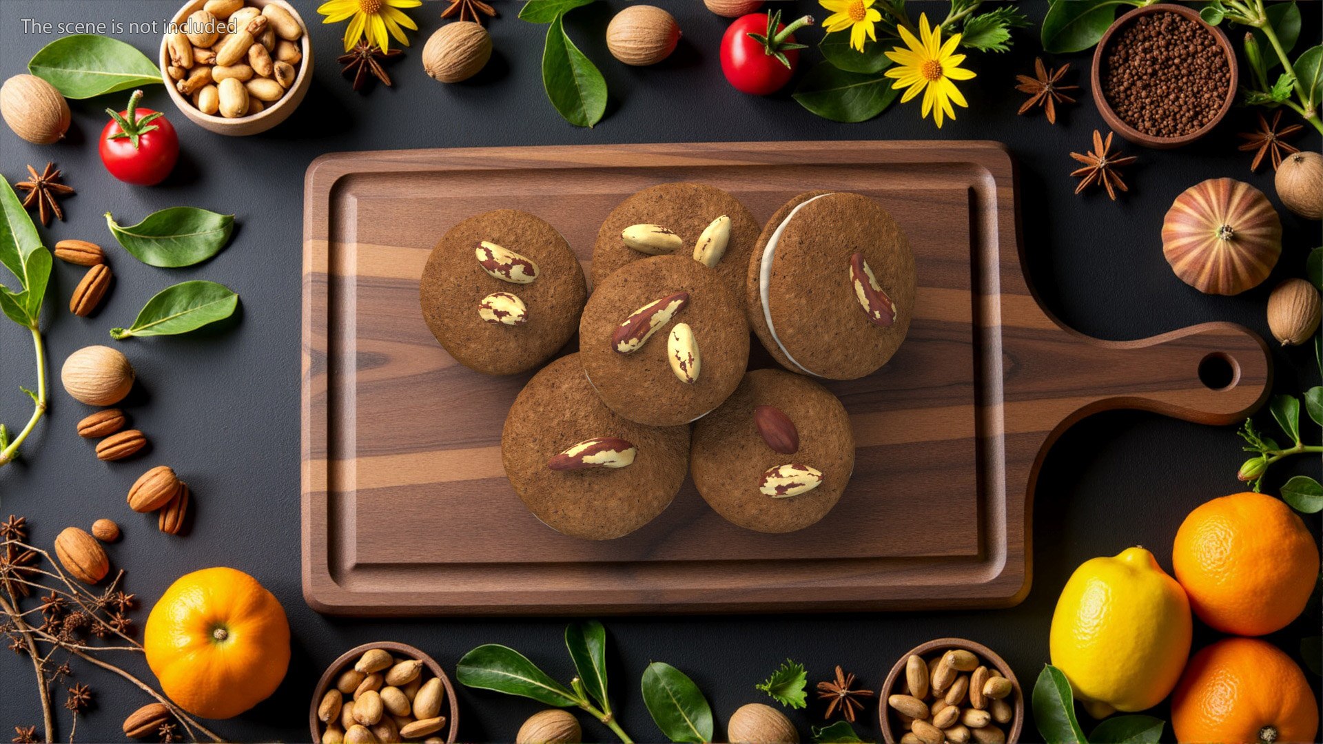 Milk With Cookies Collection Model - TurboSquid 2357101