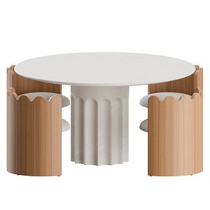Dining Set 02 by Lulu and Georgia
