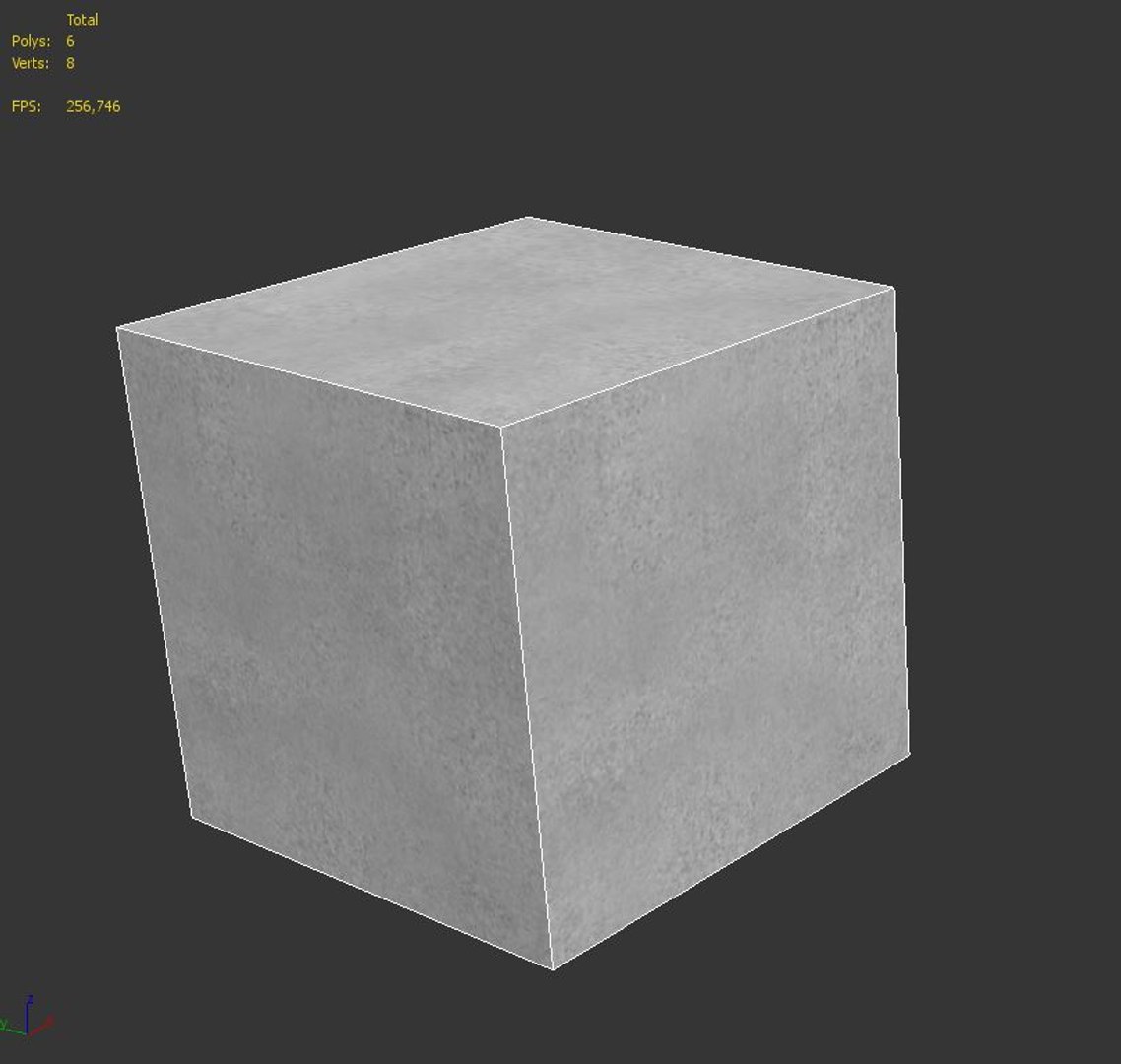 3D Decorative Concrete Model - TurboSquid 1571679