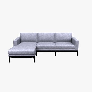 Rivo Chaise Sectional Fabric