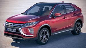 eclipse cross 2018 3D model